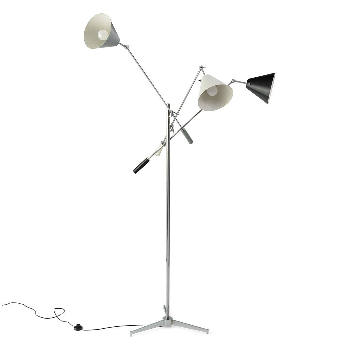 Arredoluce Chrome "Triennale" Lamp Eleish Van Breems Home