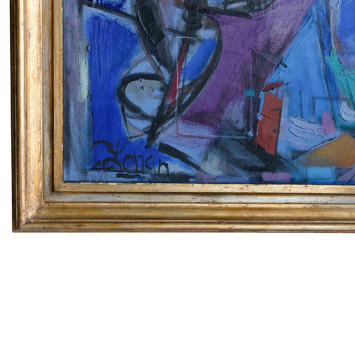Boats on the Quay Oil Painting Eleish Van Breems Home