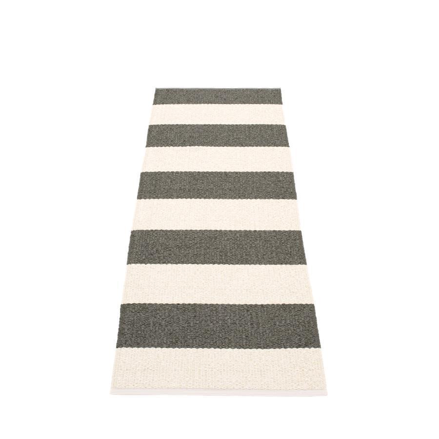 Bob Runner 2 1/4' X 6 1/2' Charcoal/Vanilla Eleish Van Breems Home