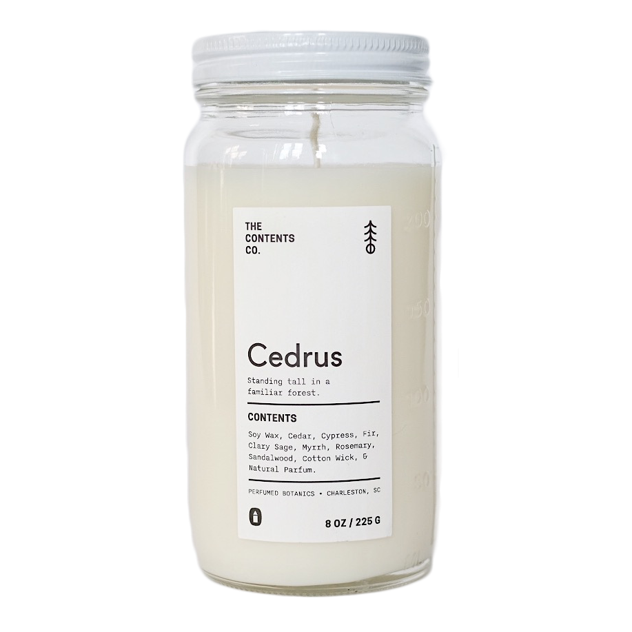 Cedrus Botanical Candle 8 oz 8oz Eleish Van Breems Home