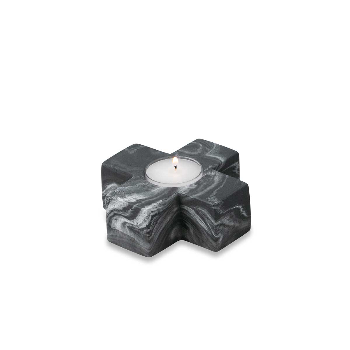 Concrete Plus Shape Candle Holder Eleish Van Breems Home