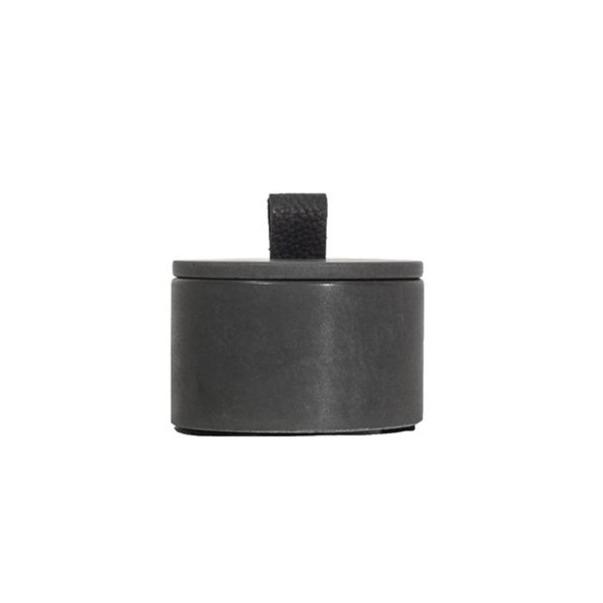 Concrete Small Leather Loop Box Eleish Van Breems Home