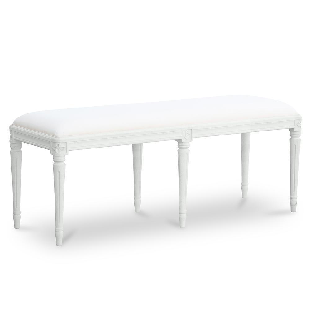 Drottningholm Bench Long Drizzle Eleish Van Breems Home