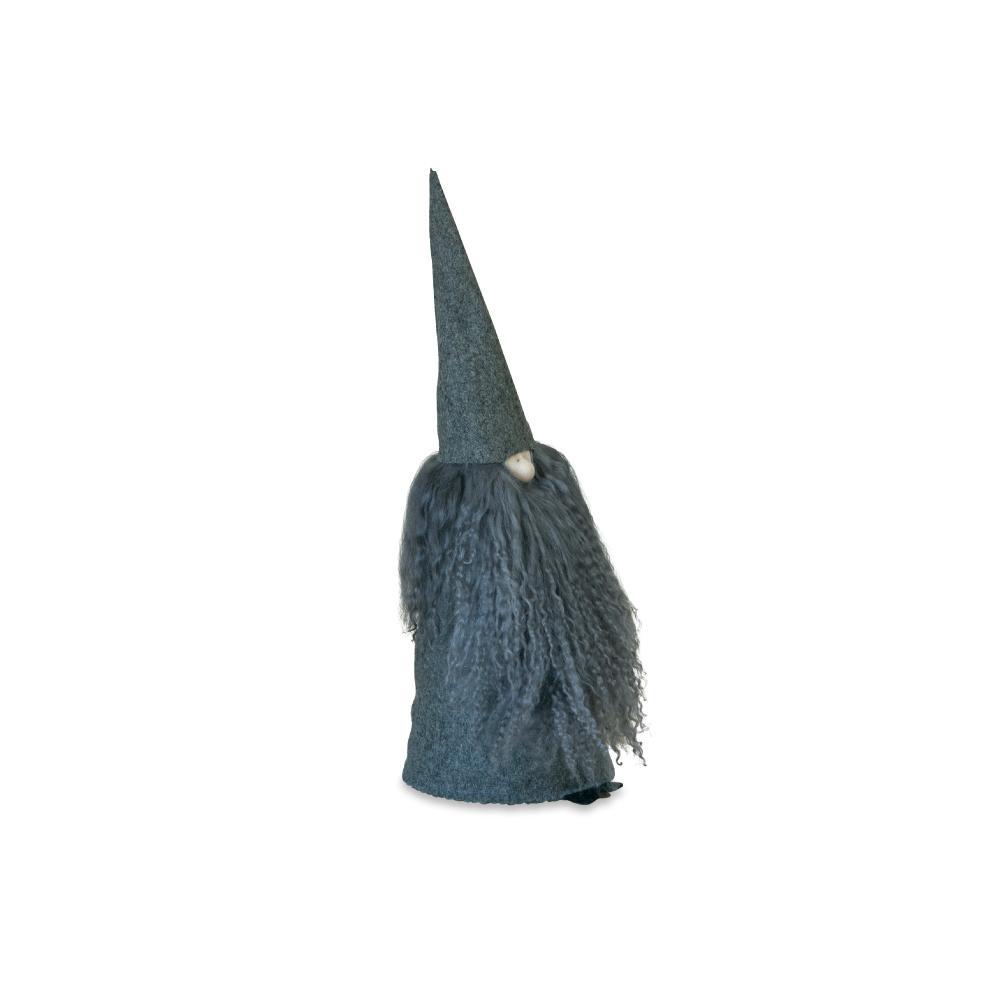 Felt Tomte Light grey cap & body and dark beard. Small Eleish Van Breems Home