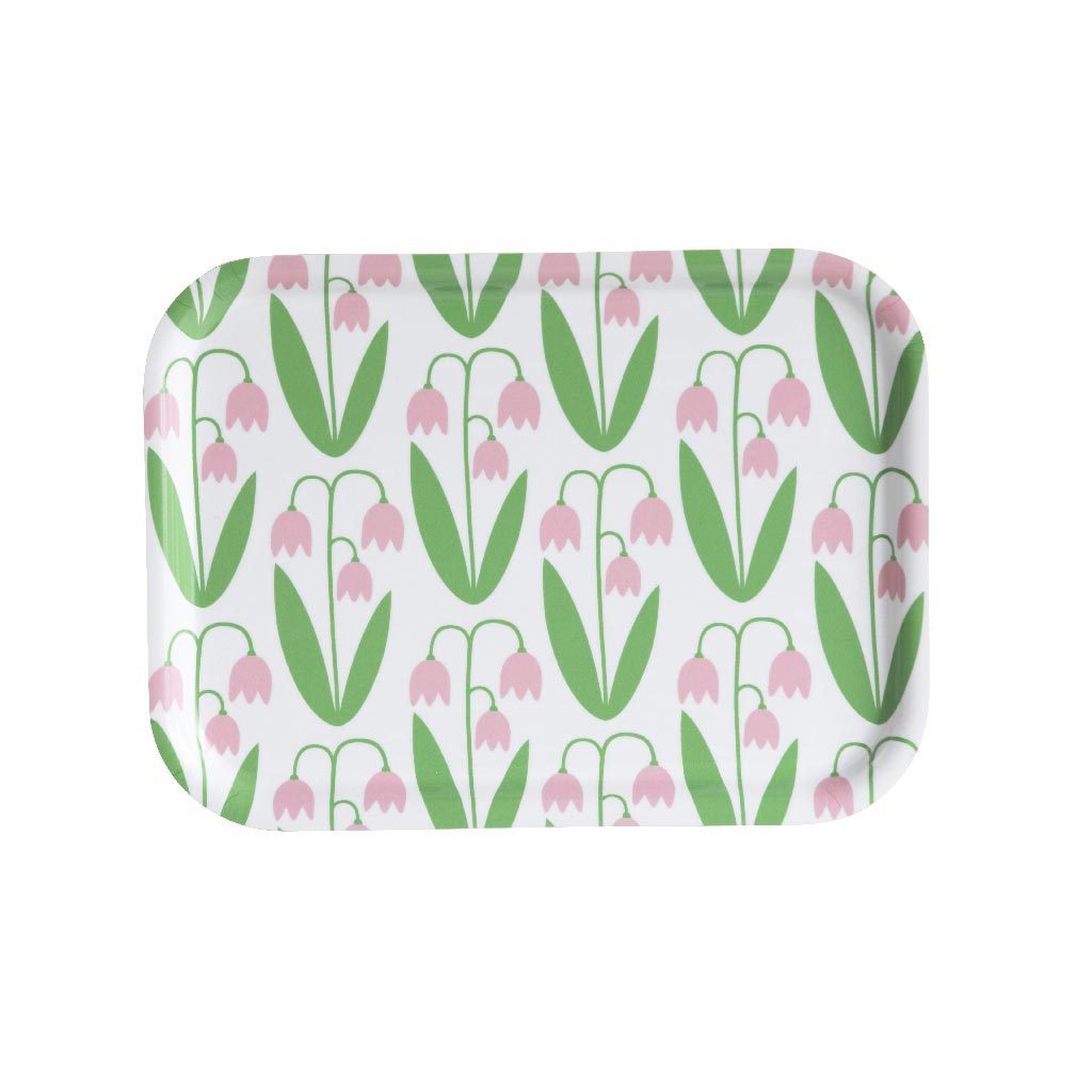 Floral Rectangular Tray Linnea Eleish Van Breems Home