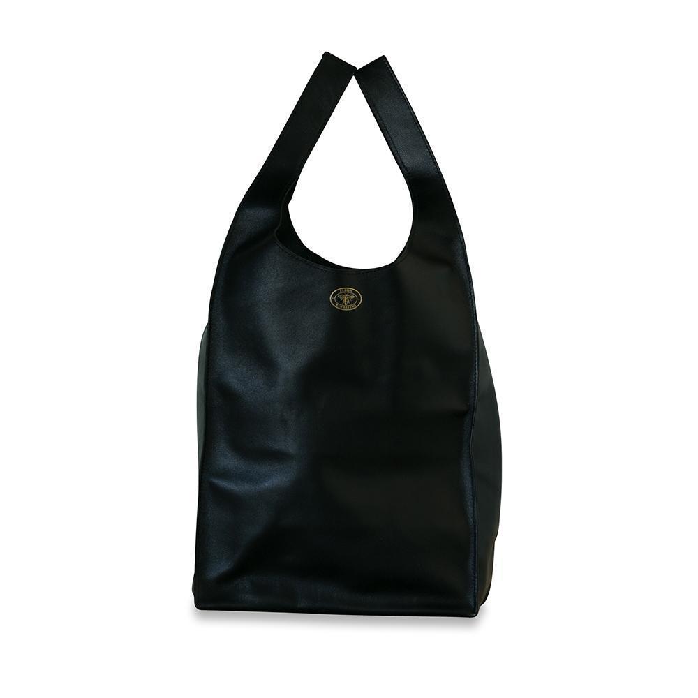 Gigi Leather Tote Bag Black Eleish Van Breems Home