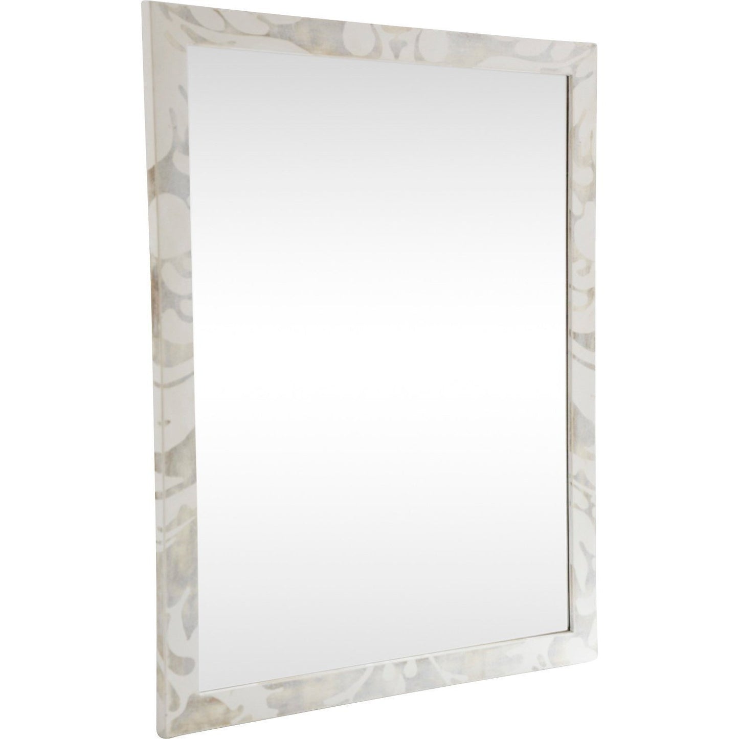 Gold & White Mirror Eleish Van Breems Home