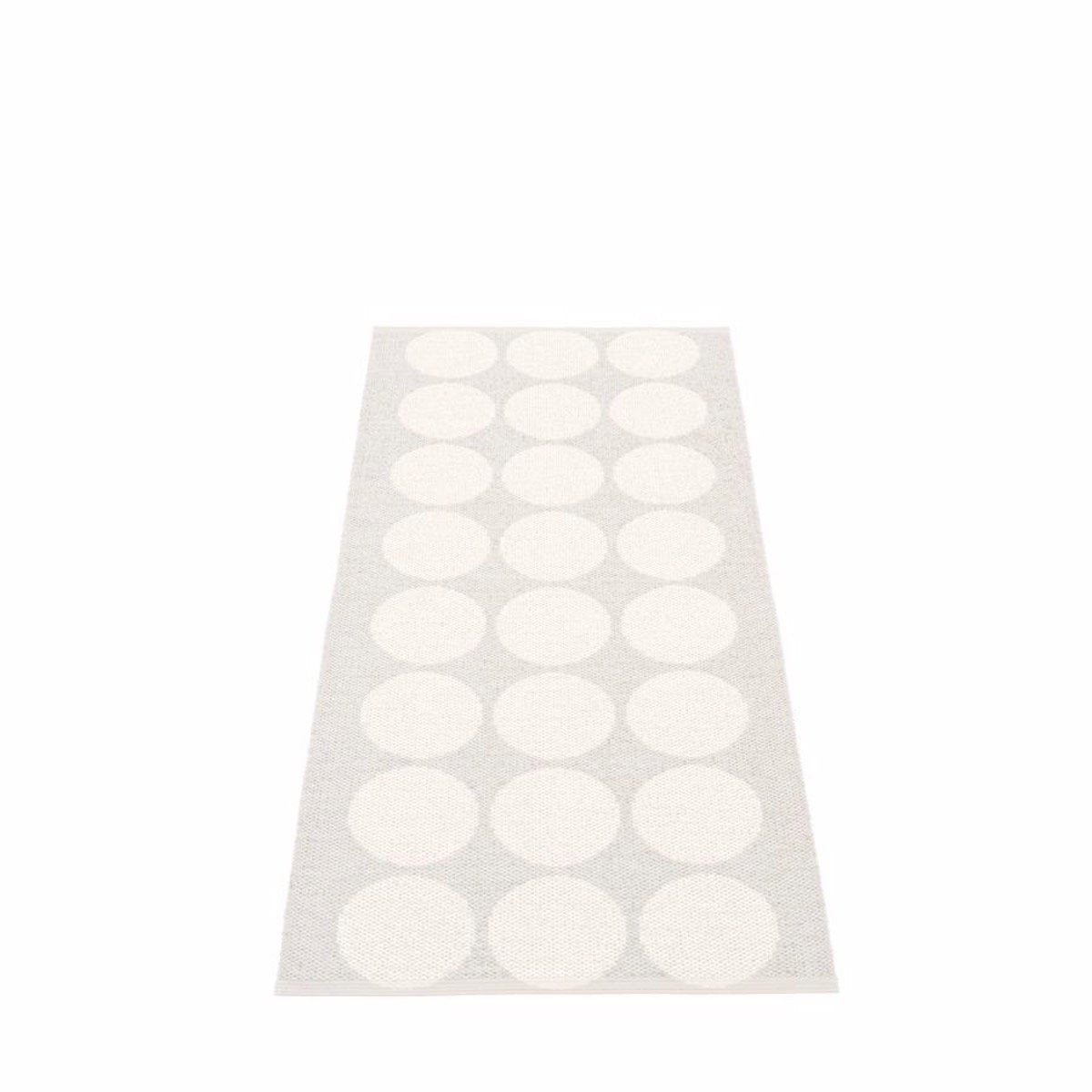 Hugo Runner 2 1/4' x 5 1/4' White Metallic/Fossil Grey Eleish Van Breems Home