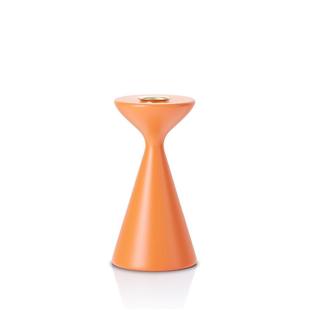 Inga Candlestick Small Brick Orange Eleish Van Breems Home