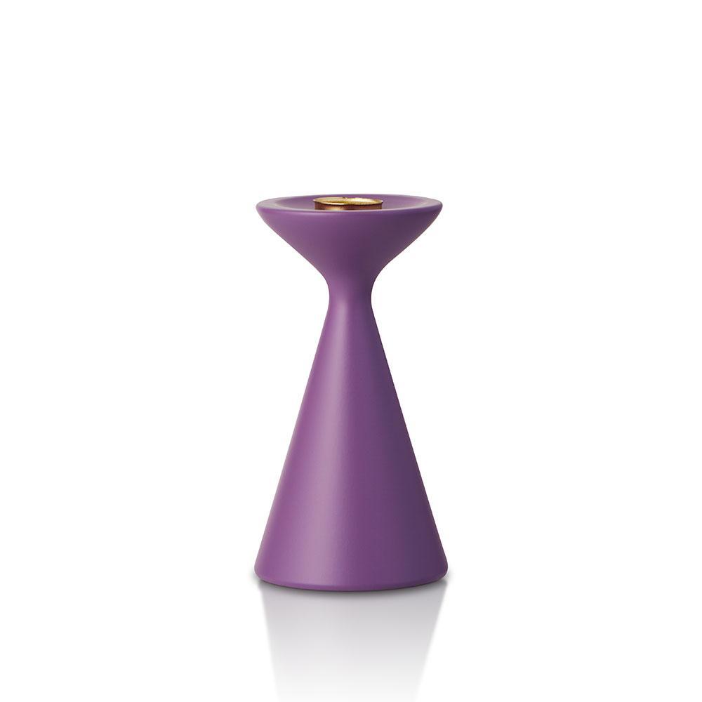 Inga Candlestick Small Lavender Purple Eleish Van Breems Home
