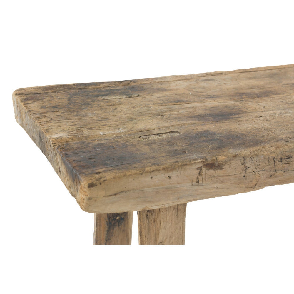 L. 18th C. Rustic Swedish Farm Table Eleish Van Breems Home