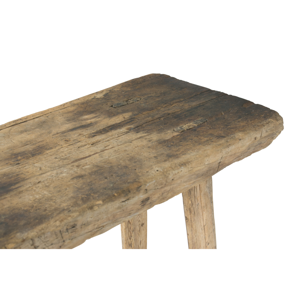 L. 18th C. Rustic Swedish Farm Table Eleish Van Breems Home