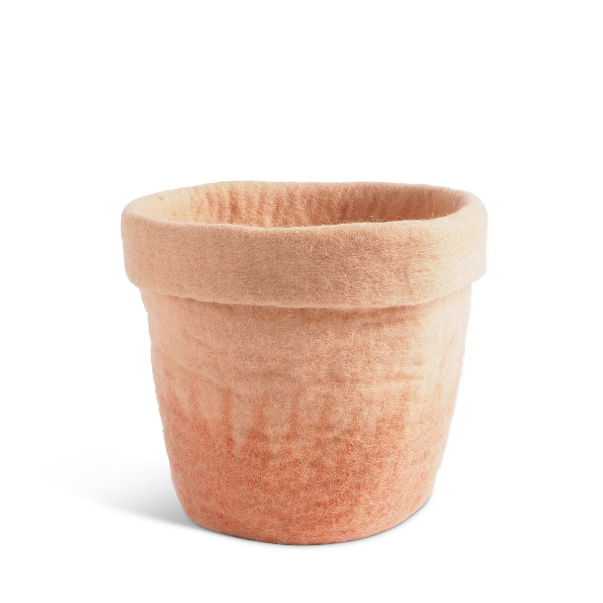 Large Wool Flower Pot Terracotta Eleish Van Breems Home