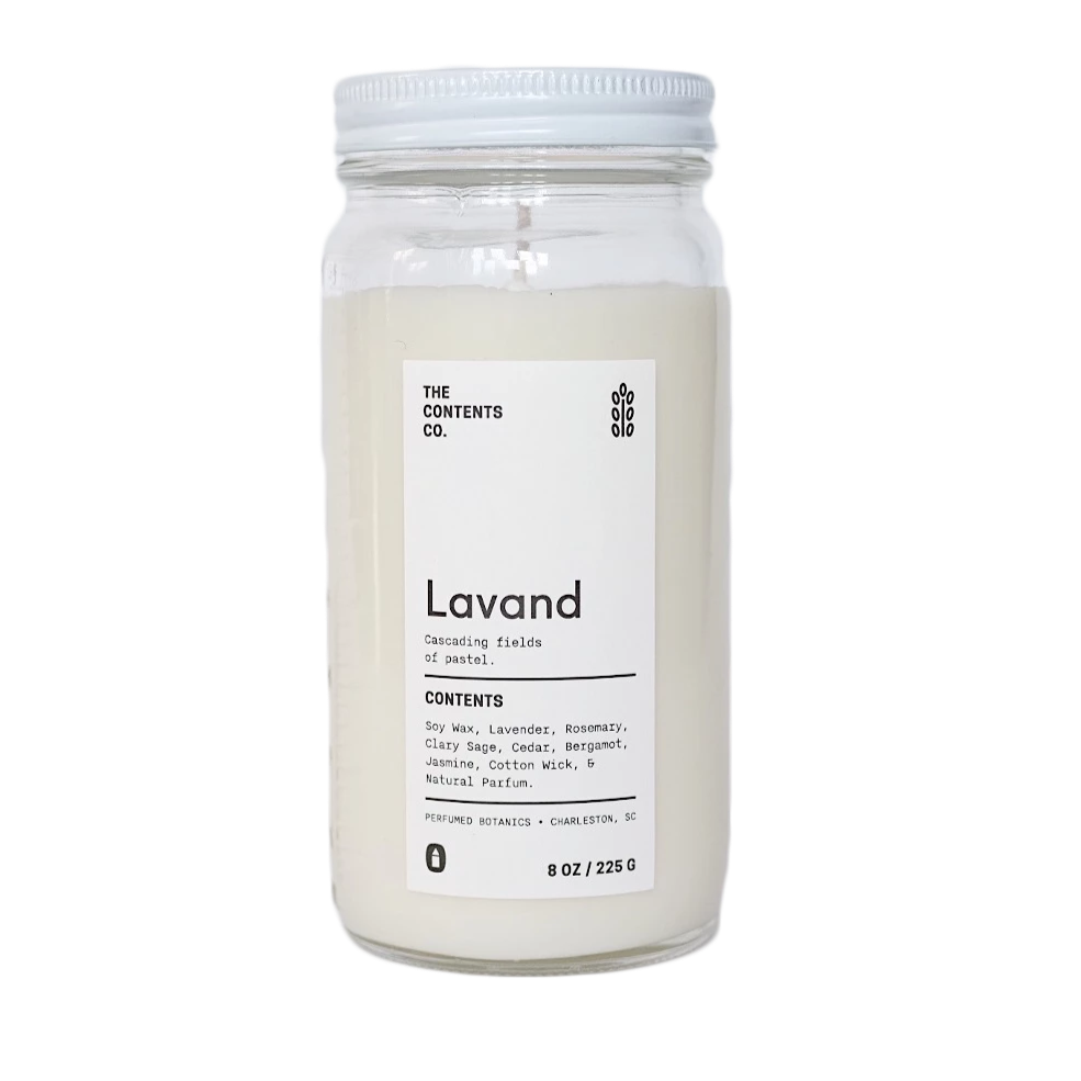 Lavand Botanical Candle 8 oz 8oz Eleish Van Breems Home