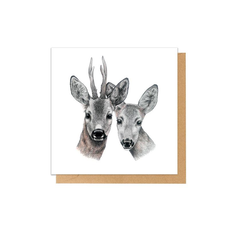 Mini Folded Gift Card with Envelope Gustav & Veronica Eleish Van Breems Home