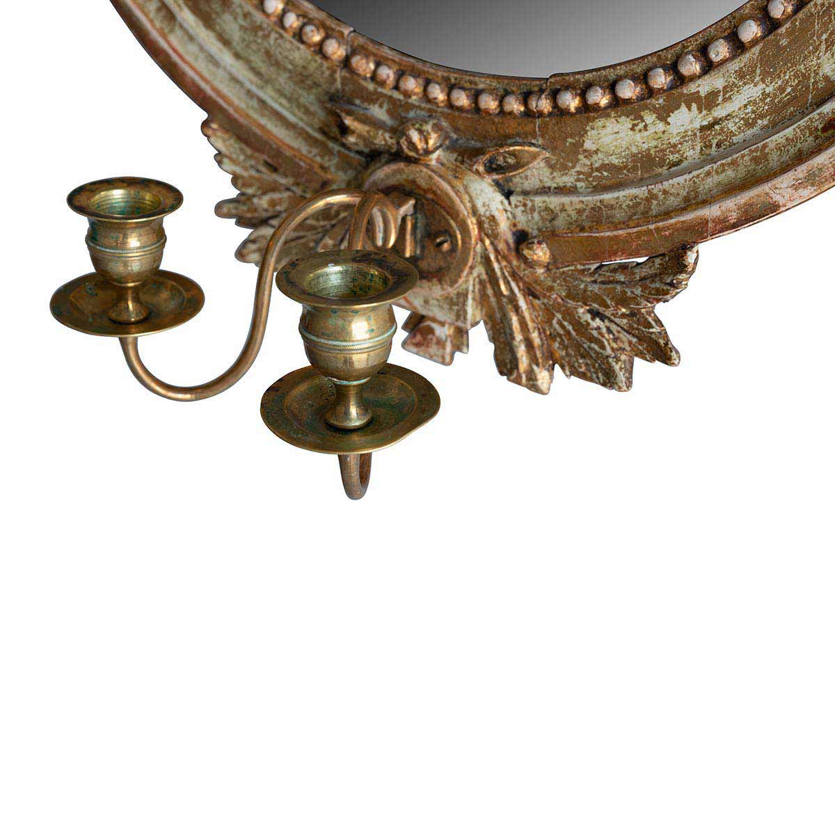 Oval Gustavian Mirror Eleish Van Breems Home