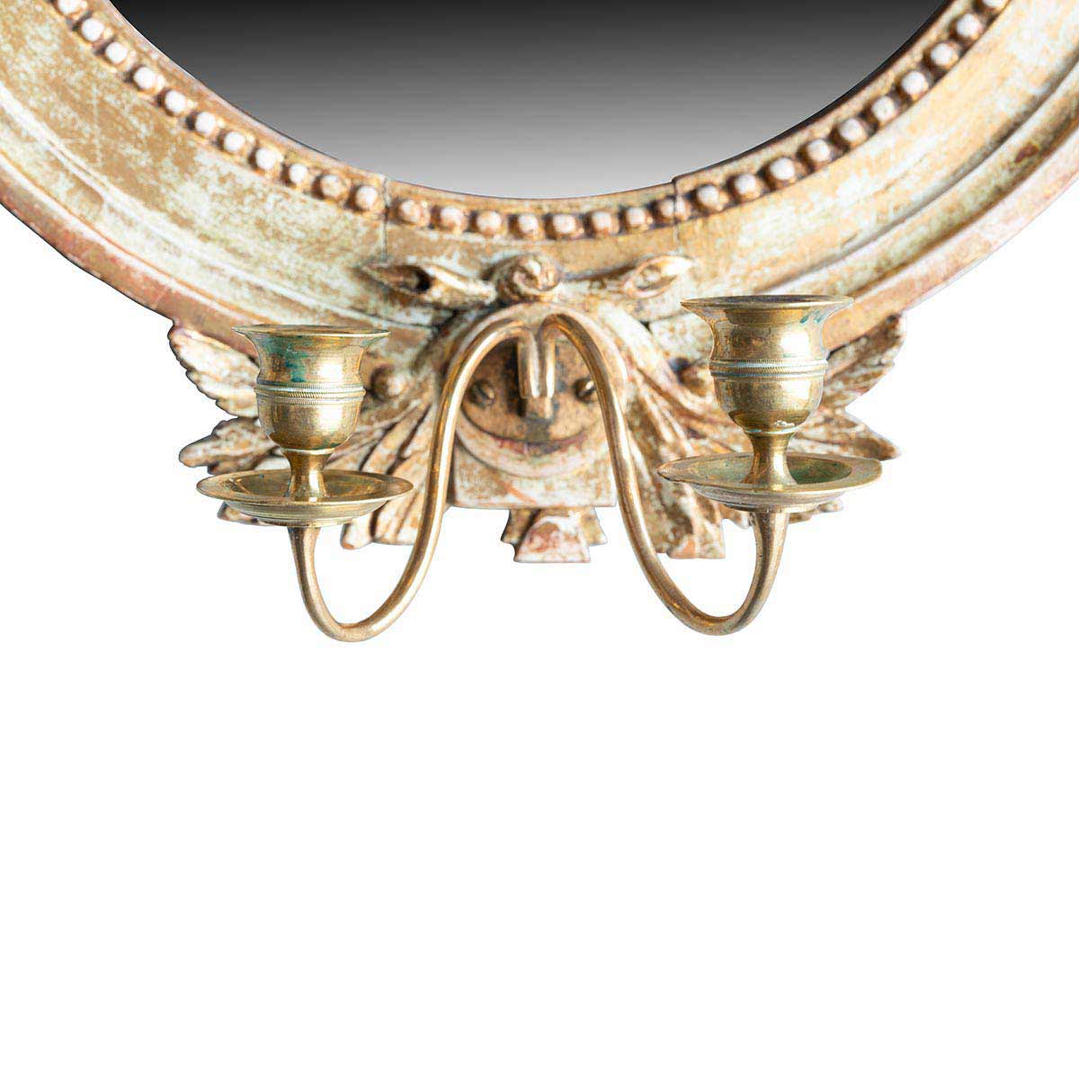Oval Gustavian Mirror Eleish Van Breems Home