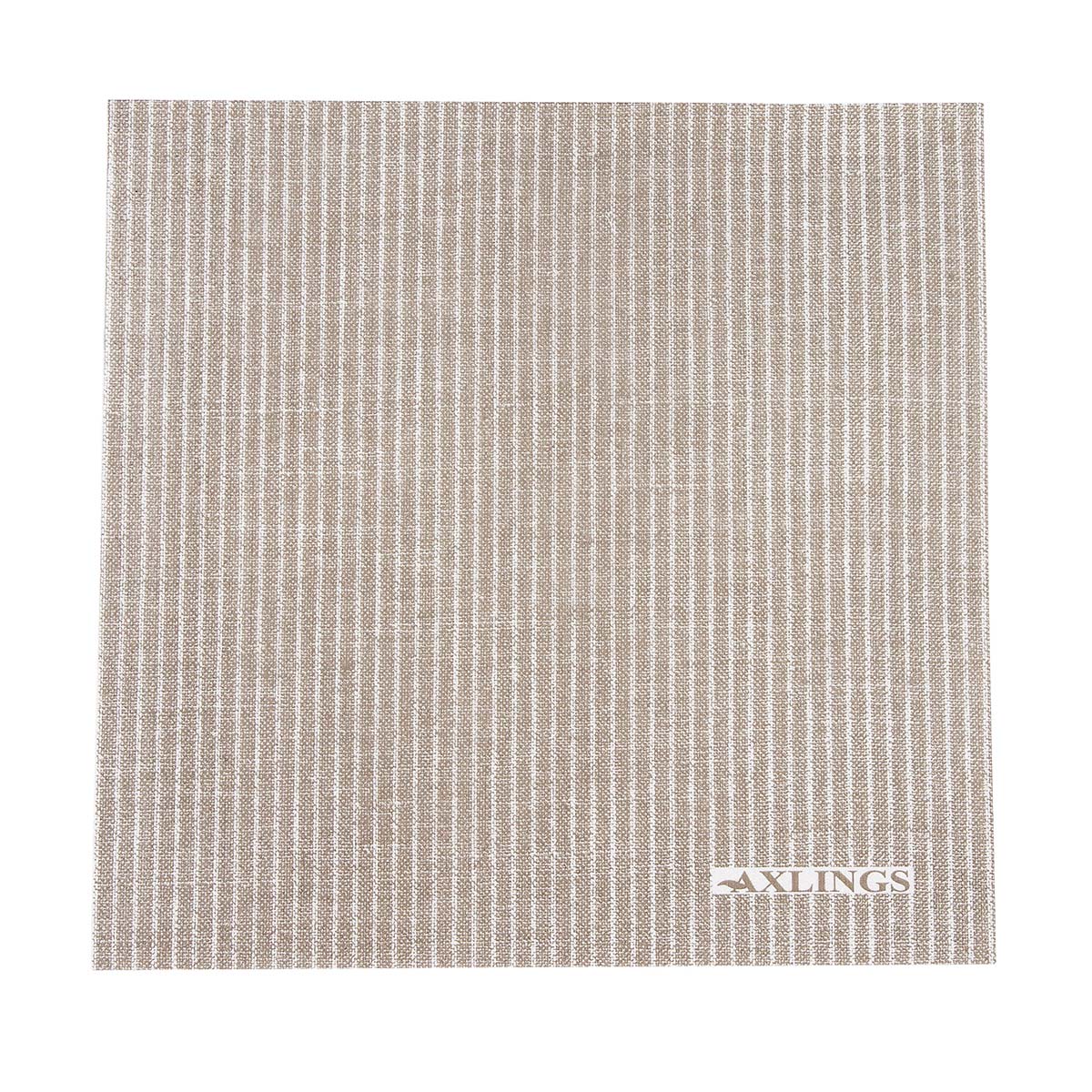 Paper Napkin Striped Natural Eleish Van Breems Home