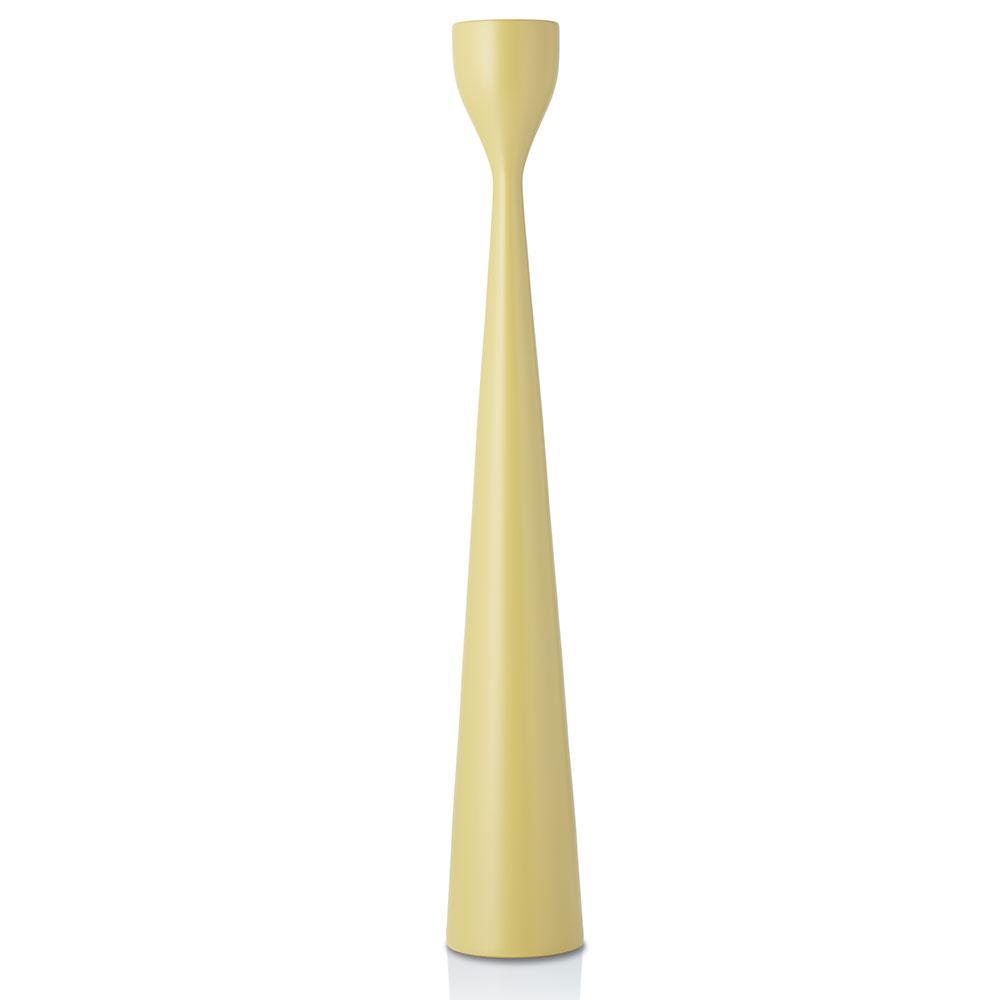 Rolf Painted Candlestick 15" Soft Olive Eleish Van Breems Home