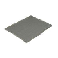 Rustic Placemat with Fringe Concrete Eleish Van Breems Home