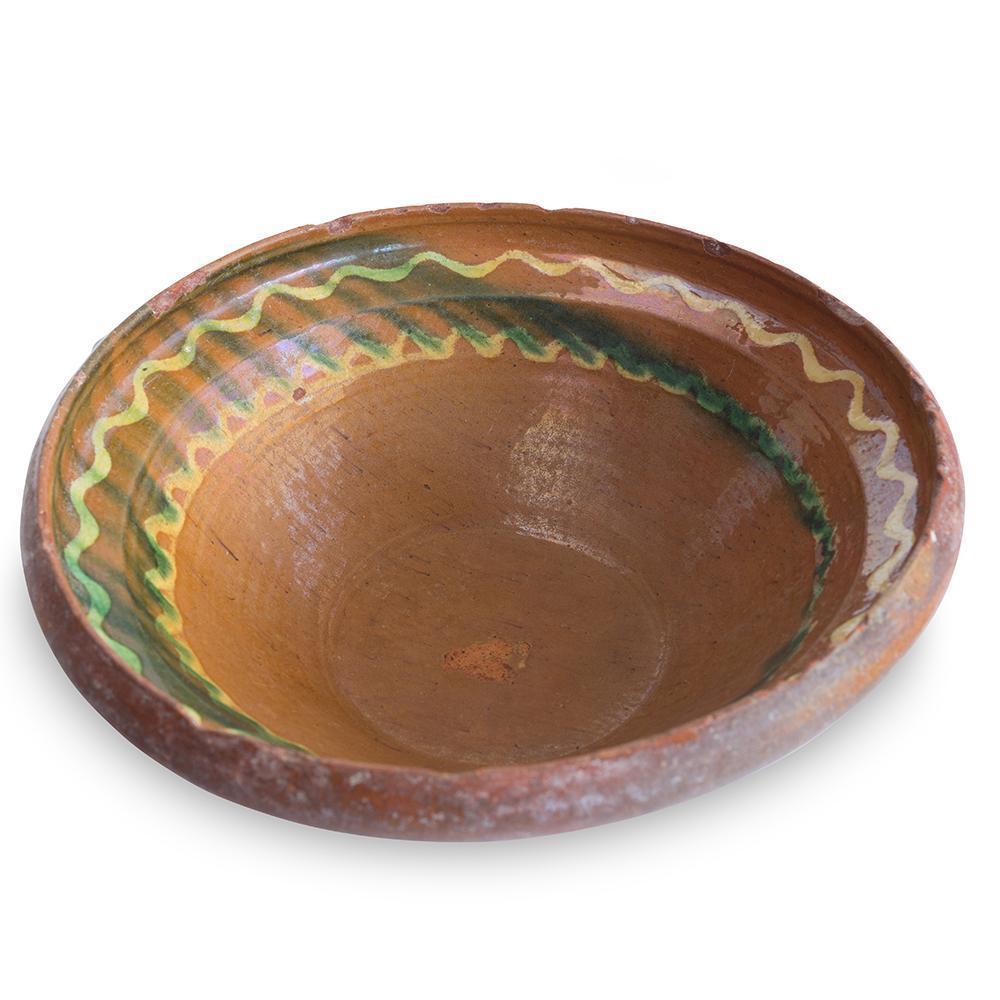 Swedish 18th century Terracotta Bowl Eleish Van Breems Home