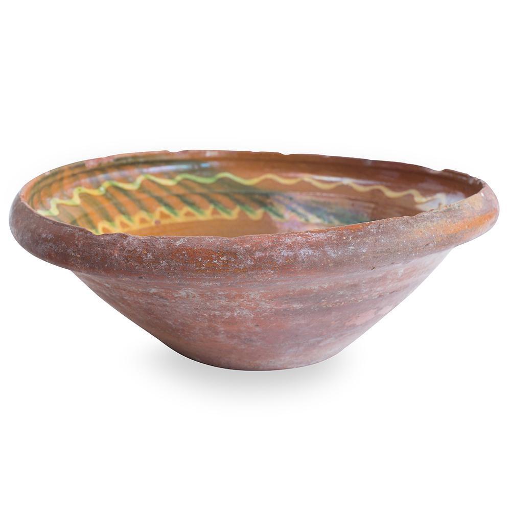 Swedish 18th century Terracotta Bowl Eleish Van Breems Home