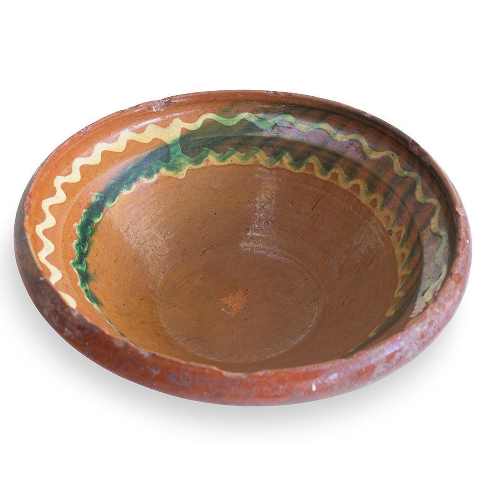 Swedish 18th century Terracotta Bowl Eleish Van Breems Home