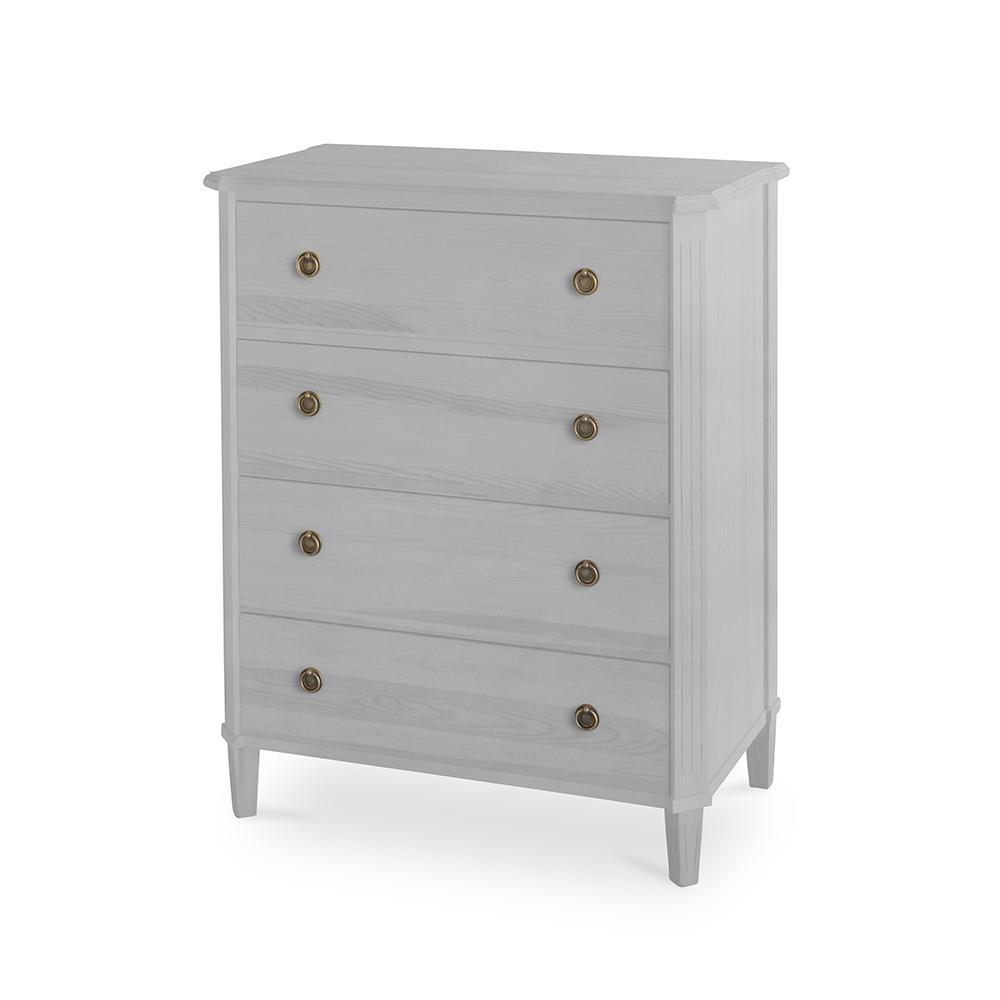 Tullgarn Tall Gustavian Four Drawer Chest Elegance Eleish Van Breems Home