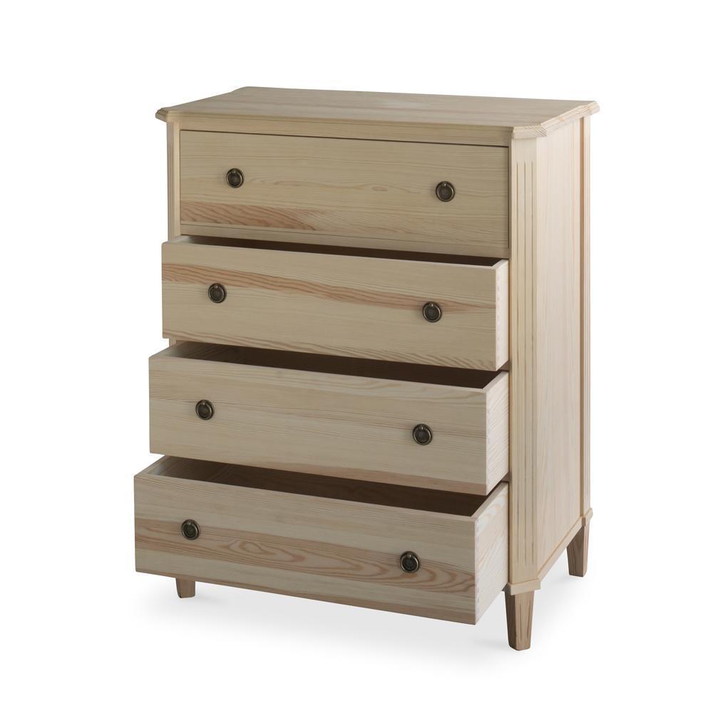 Tullgarn Tall Gustavian Four Drawer Chest Eleish Van Breems Home
