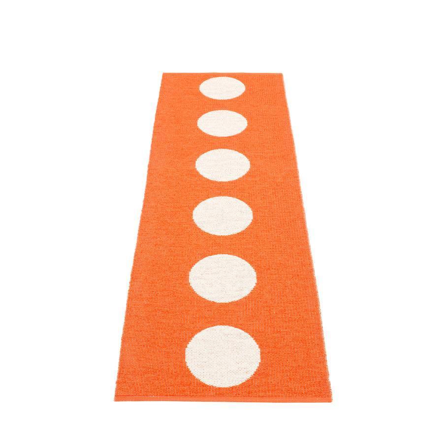 Vera Rug 2 1/4' x 7 1/2' Orange/Vanilla Eleish Van Breems Home