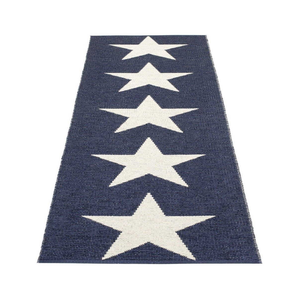 Viggo Runner- Blue Metallic 2 1/4' x 8 1/4' Eleish Van Breems Home