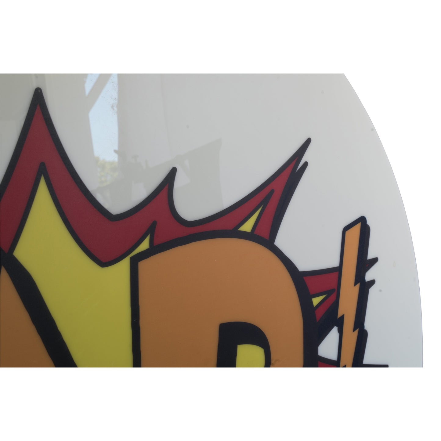Vintage Marvel Comic Style ZAP Sign Eleish Van Breems Home
