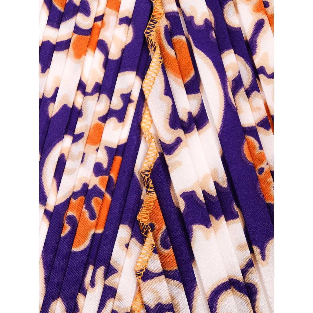 Vintage Maxi Pleated Silk Scarf Eleish Van Breems Home