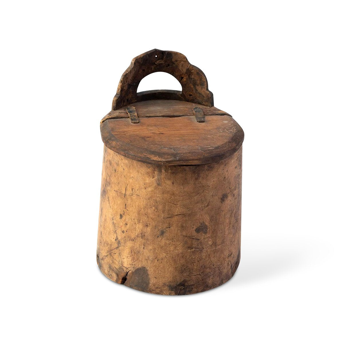 Swedish Allmoge Wooden Box with Lid