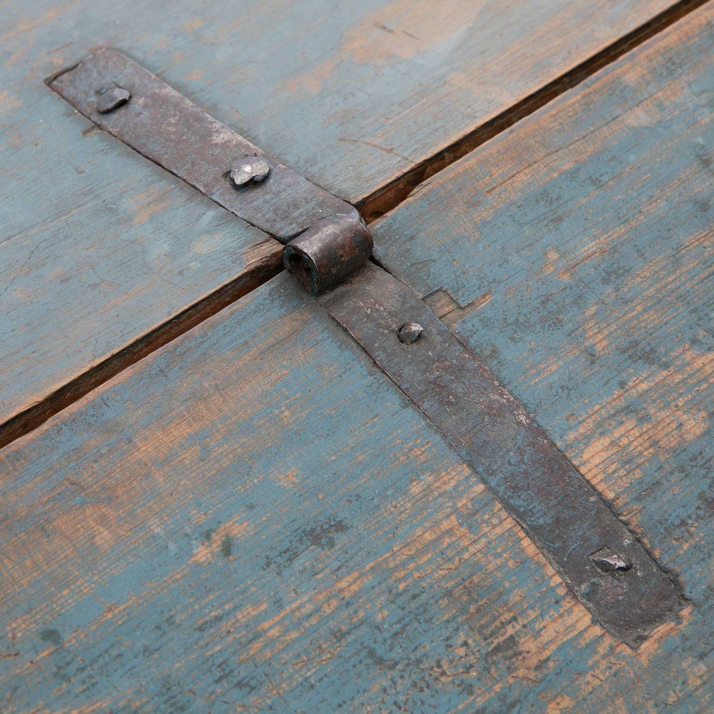 Swedish Blue Painted Writing Desk
