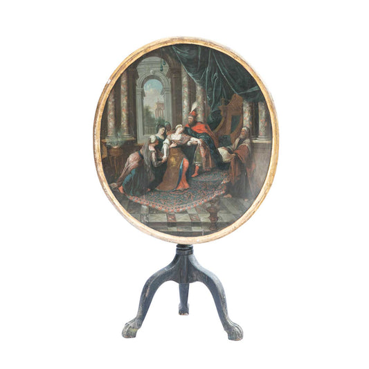 Mythological Scene Baroque Table