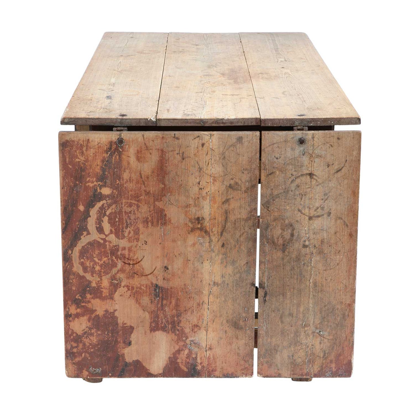 Swedish Farm Table with Drop Leaf