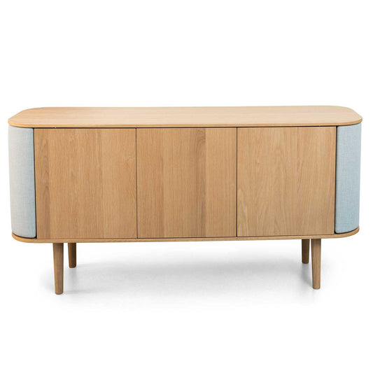 Treasures 3 Door Cabinet - Oak Finish