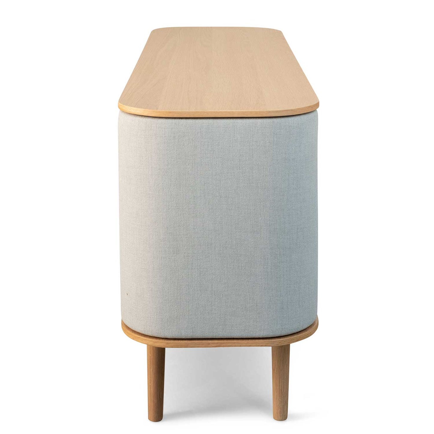 Treasures 3 Door Cabinet - Oak Finish