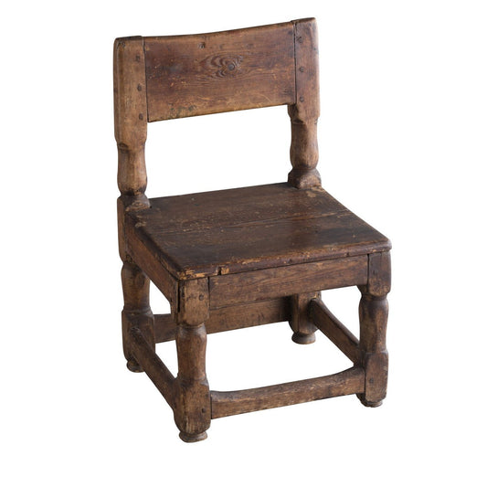 19th C. Child's Chair Eleish Van Breems Home