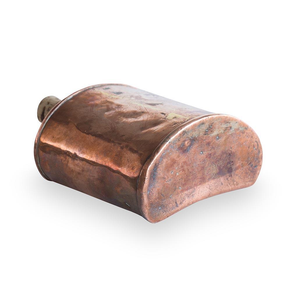 19th c. Swedish Copper Flask Eleish Van Breems Home