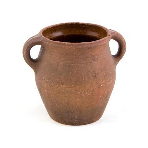 19th C. Swedish Terra Cotta Pot Eleish Van Breems Home