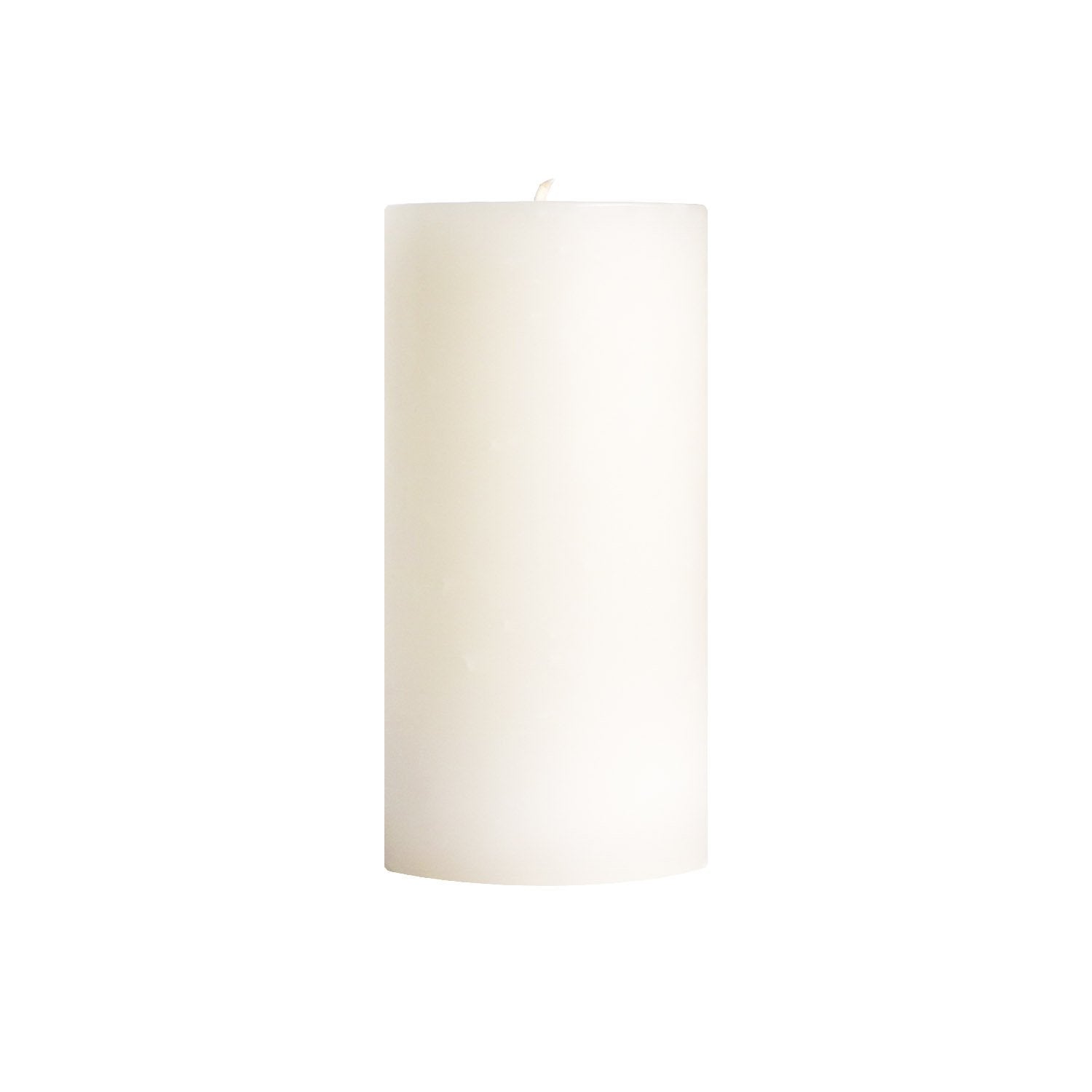 3" X 6" Unscented Pillar Candles Stark White Eleish Van Breems Home
