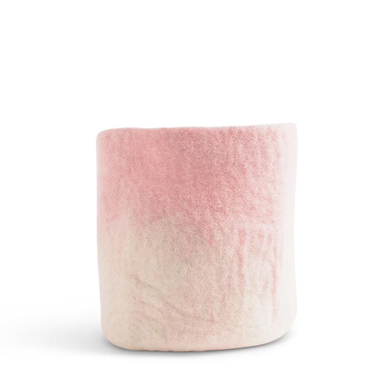 Wool  Cylinder Flower Pot Large