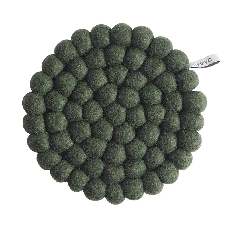 Round Wool Trivet Small