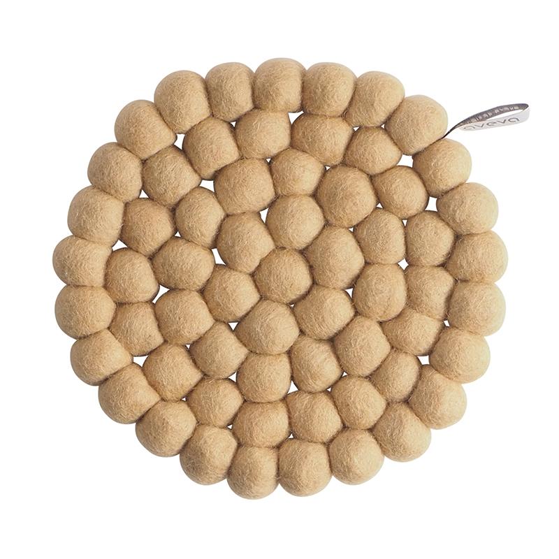 Round Wool Trivet Small