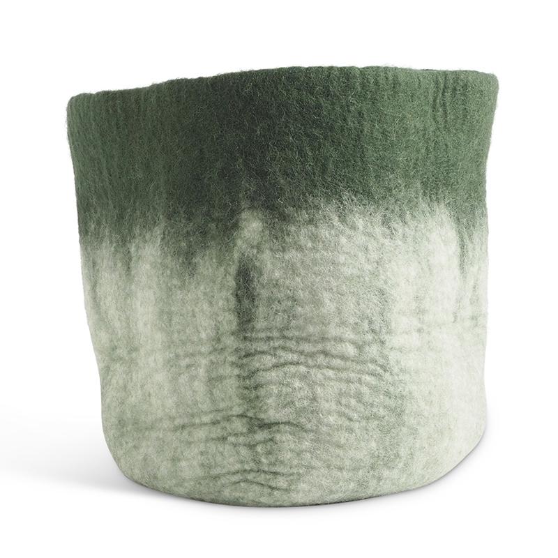Wool Cylinder Flower Pot  Extra Large