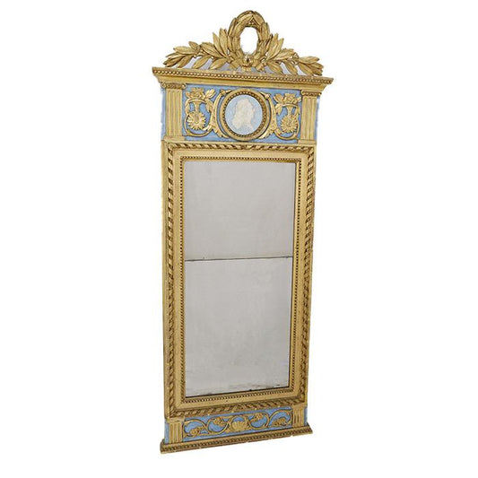 Swedish Gustavian Pier Mirror, circa 1790