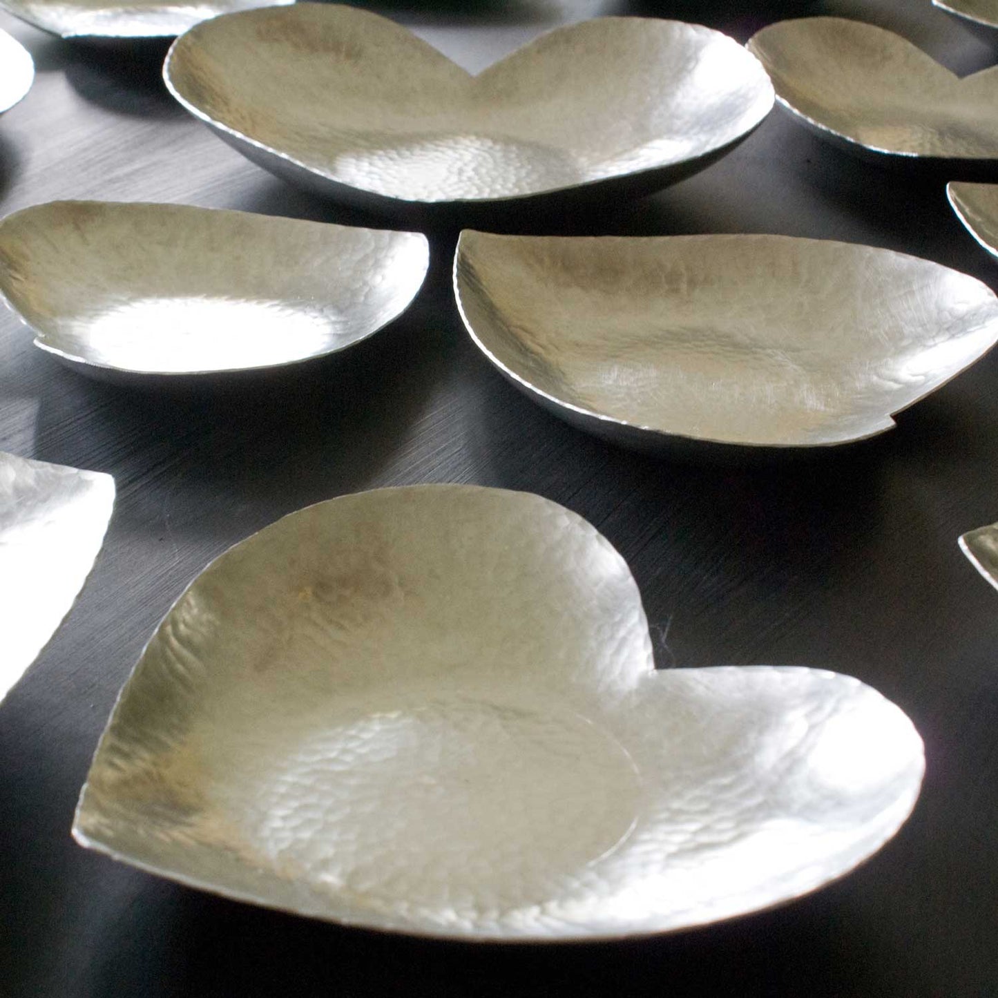 Swedish Pewter Heart Bowl
