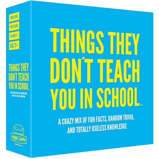 Things they don't teach you in school